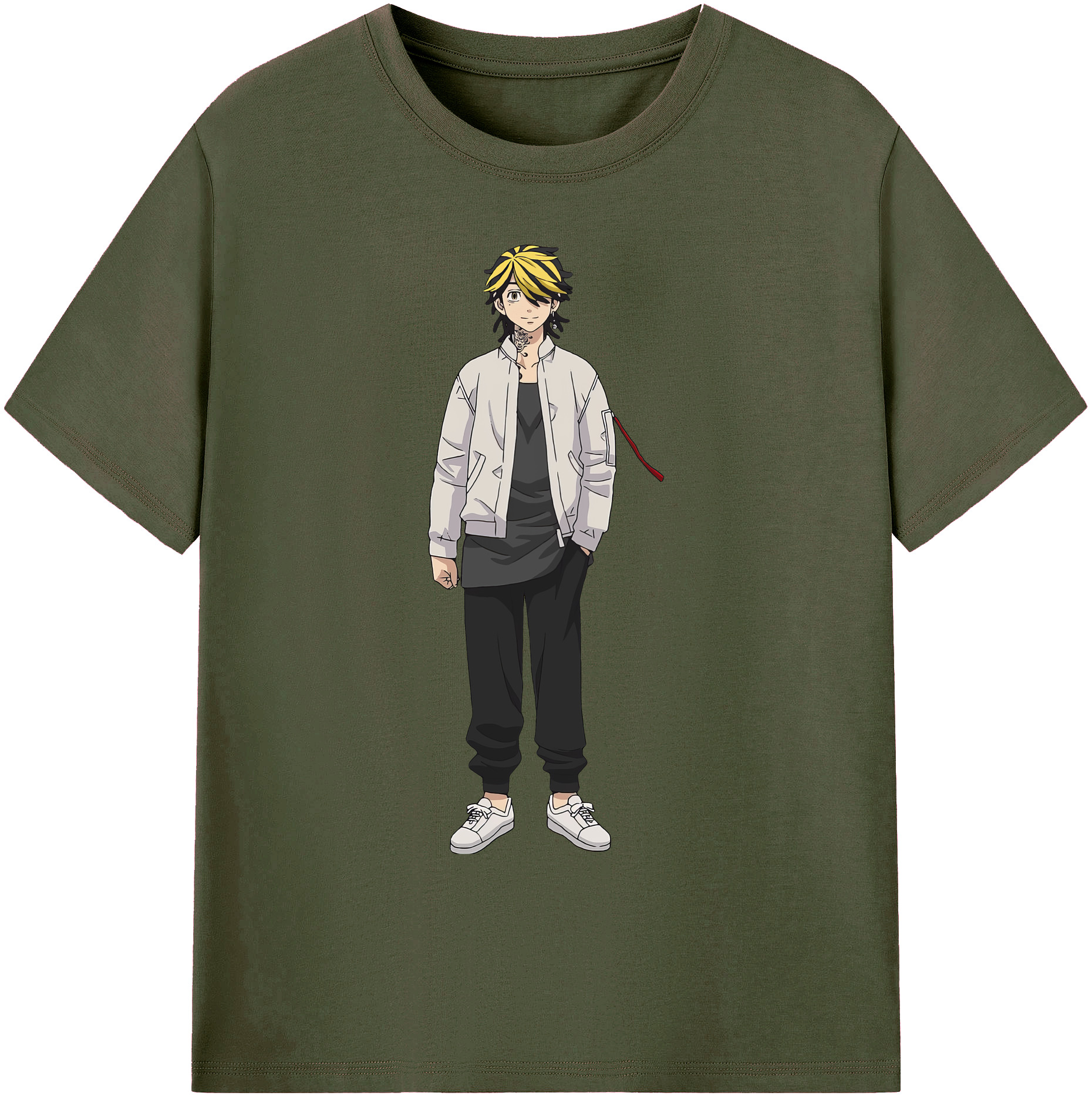 （画像用） 東京リベンジャーズ Tokyo Revengers 綿100％ メンズ半袖Tシャツ｜肌触りやわらか＆通気性